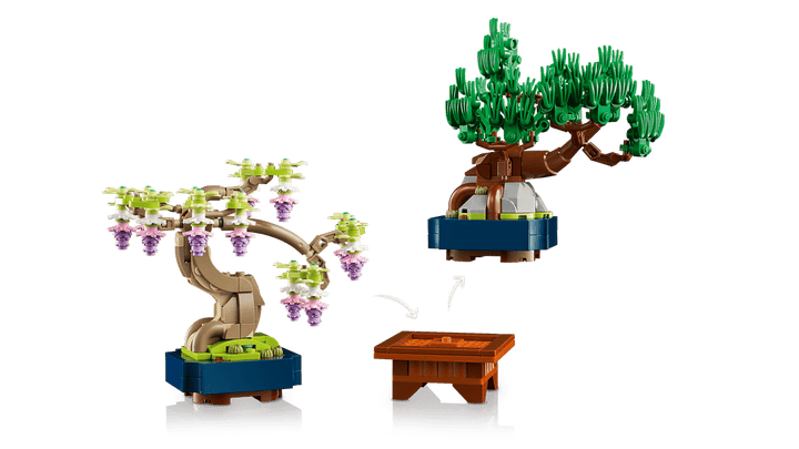 Juego De Construcción Mini Árboles Bonsái  Lego Original