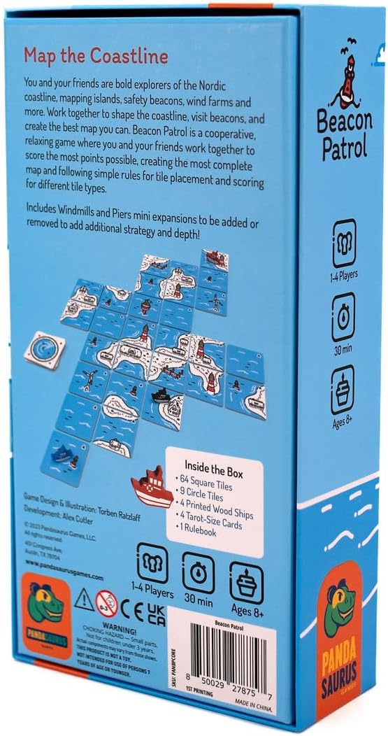 Juego De Mesa Beacon Patrol Devir Para Adultos