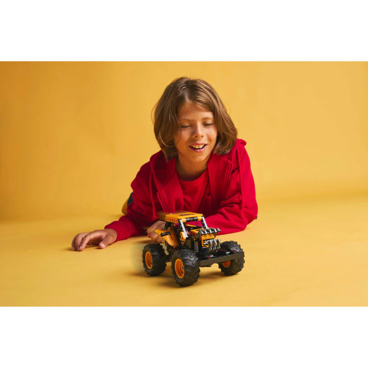 Juego De Construcción Camión Monstruo Para Niños