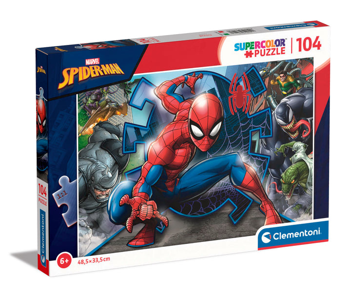 Rompecabezas 104 Piezas Spider-man  Niños
