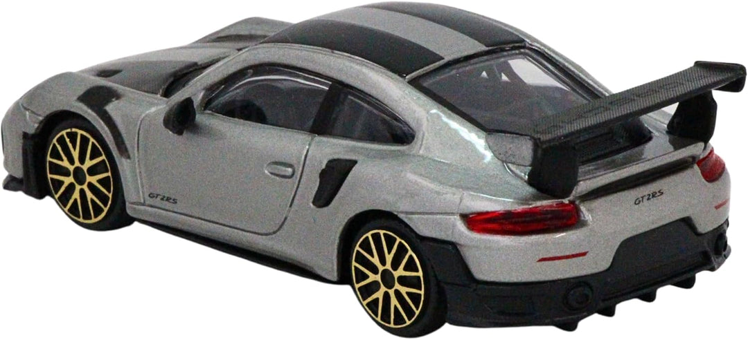 Carro Coleccionable Bburago 1:45 Porshe 911 Gt Rs Gris