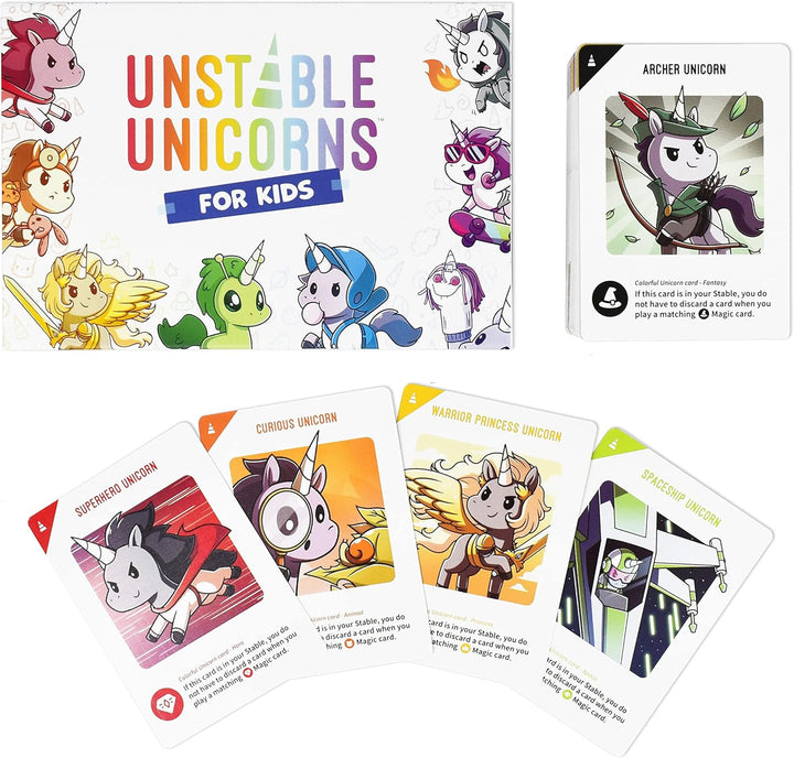 Juego De Mesa Unstable Unicorns Estrategia Para Niños
