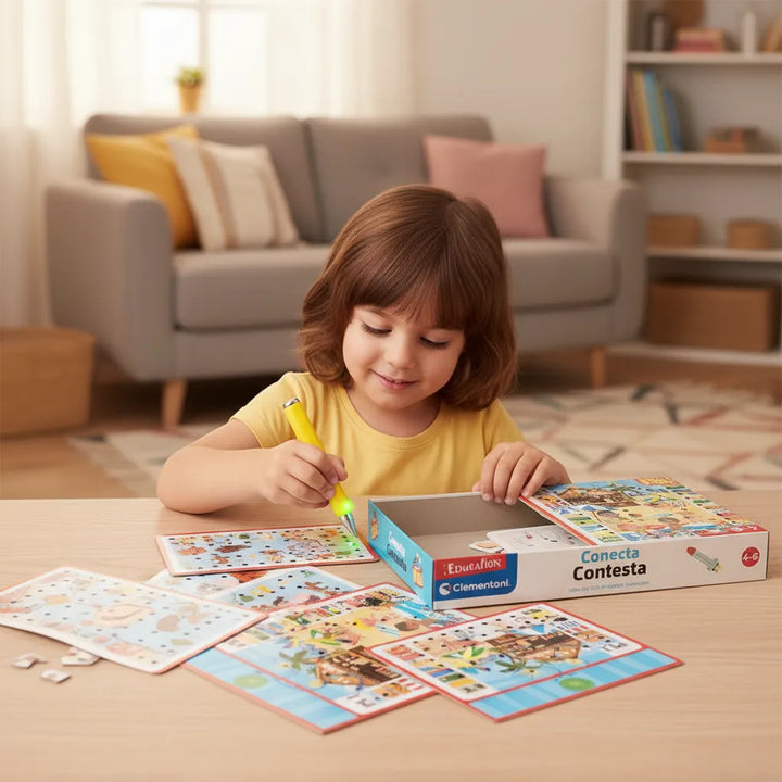 Libro Interactivo Lápiz Mágico Vocabulario Para Niños