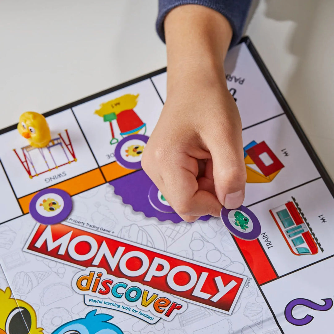 Juego De Mesa Monopoly Descubre Jugando Niños
