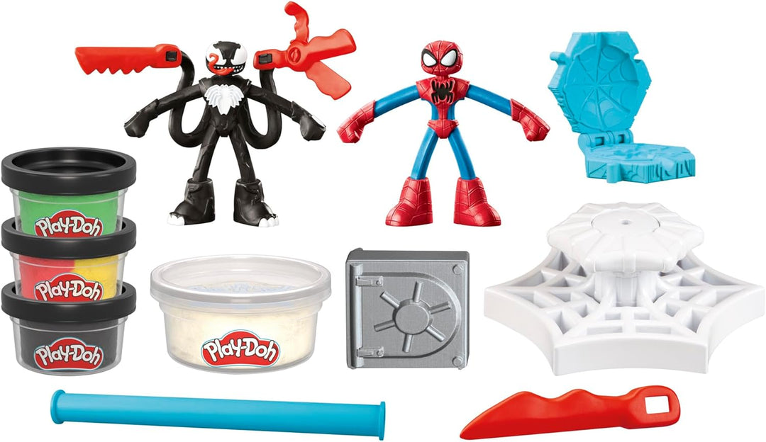 Juguete Play-doh Spider-man Batalla Para Niños