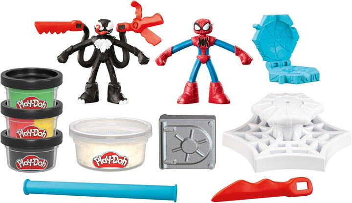 Juguete Play-doh Spider-man Batalla Para Niños
