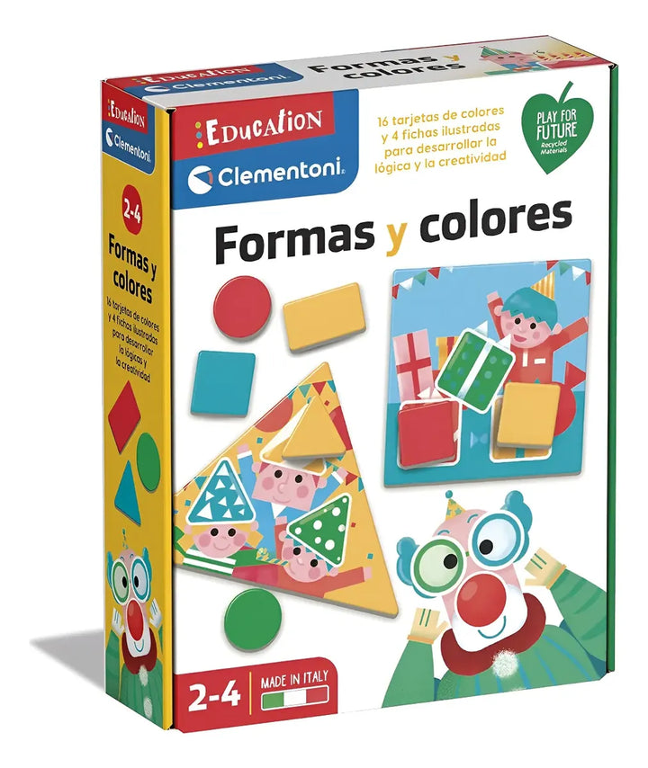 Juego Didactico Aprendiendo Formas Y Colores