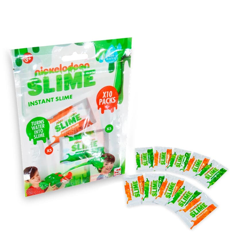 Juego Slime Nickelodeon X 10 Niños
