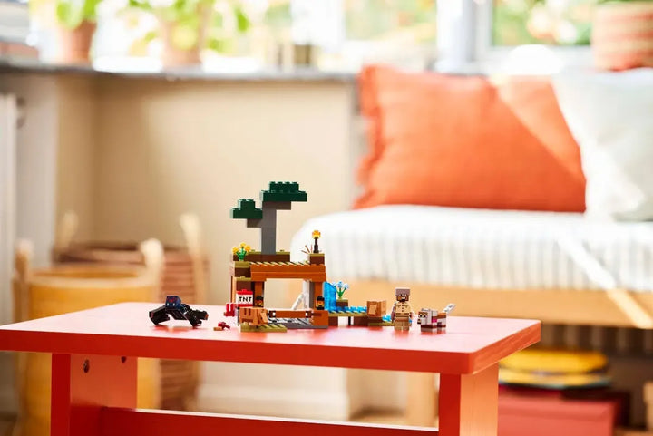 Lego Minecraft La Expedición Minera Del Armadillo 247 Piezas