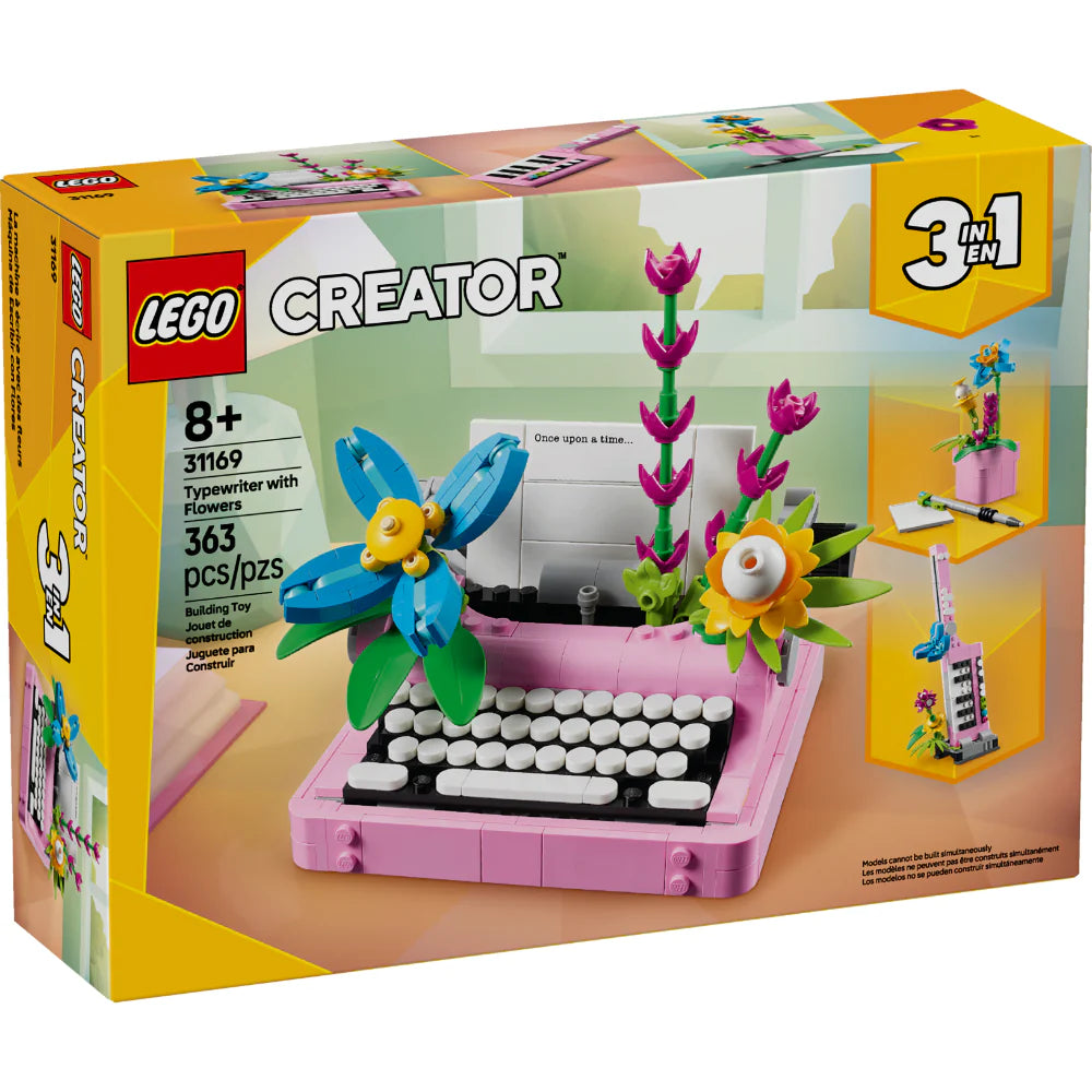 Juego  Lego 363 Piezas Maquina Escribir Niños