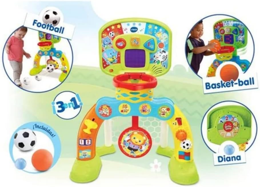Juguete Centro Deportivo Basket-gol Para Bebés