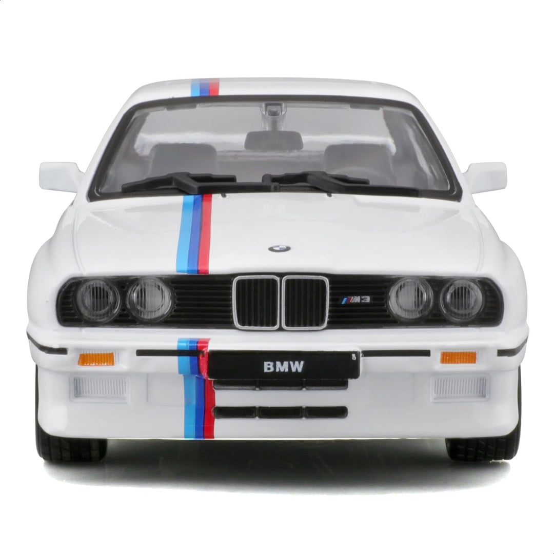 Carro Coleccionable 1:24 Bmw M3 (e30) 1988 Blanco