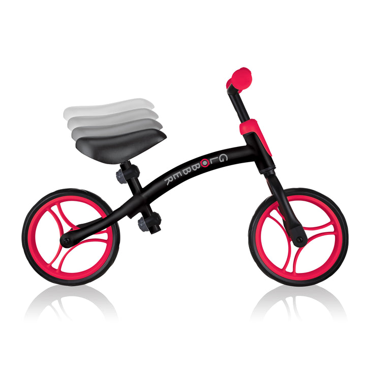 Bicicleta De Equilibrio Globber Color Rojo Para Niños
