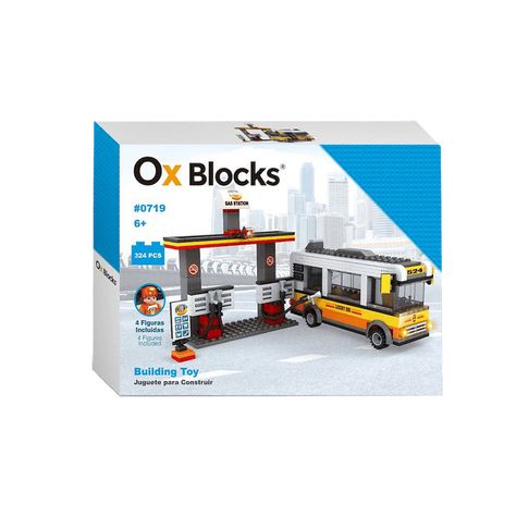 Juego Bloques De Construcción Con 324 Piezas Niños