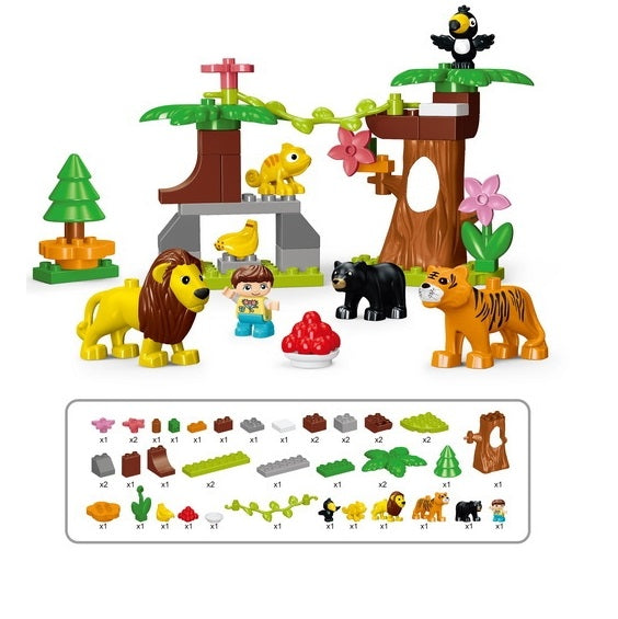 Bloques Zoológico 41 Piezas Para Niños