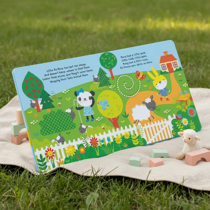Libro Interactivo Nursery Rhymes Con Sonido Y Texturas Niños