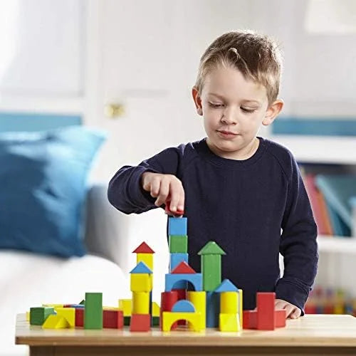 Bloques Logicos De Madera Motricidad Fina 200 Piezas Niños