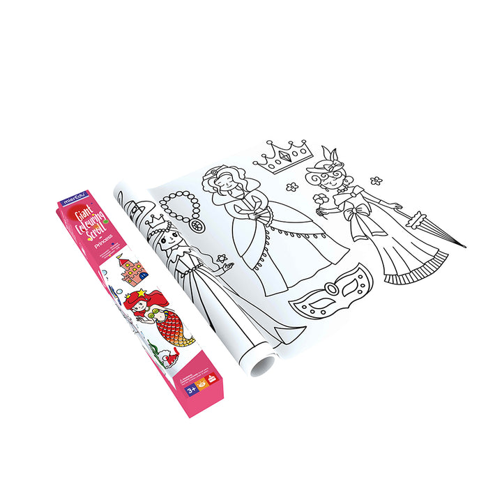 Rollo Para Colorear Diseño Sirenas Para Niños
