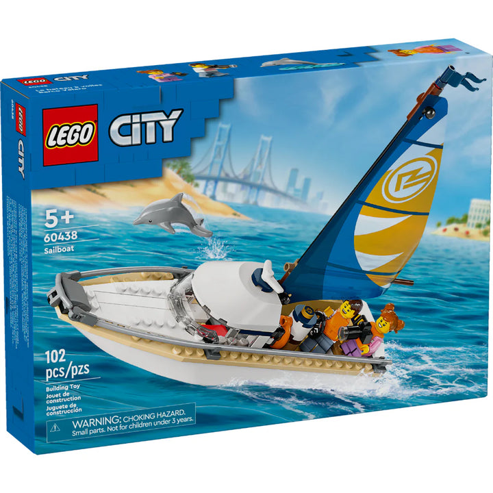 Lego Set Construcción Barco Velero 102 Piezas Niños