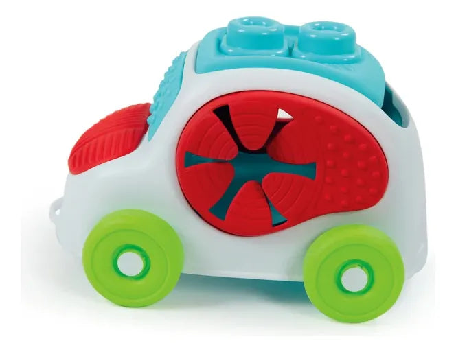 Juguete Carro Sensorial Encajable Motricidad Fina Para Niños