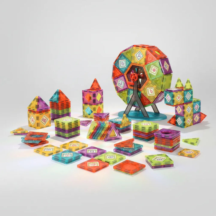 Juego Construcción Magnético Ruleta 70 Piezas