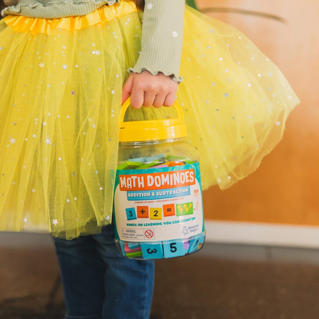 Juego Didáctico Dominó Sumas Y Restas Para Niños