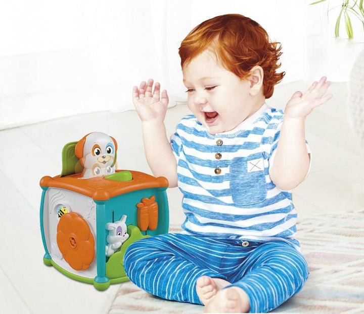 Juego Didáctico Cubo Actividades Para Bebés