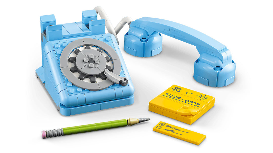 Juego De Construcción Lego Original Teléfono Retro 383 Piezas