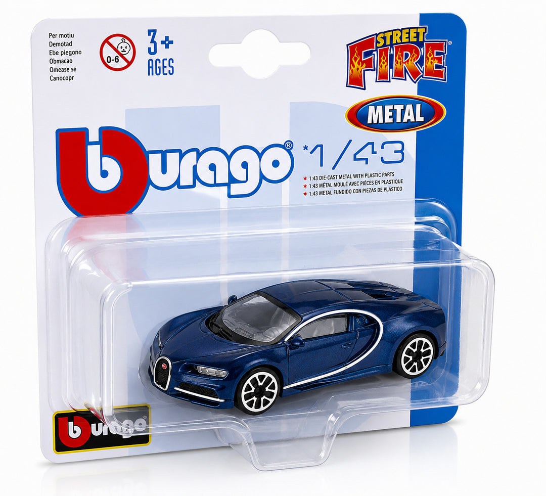Carro Coleccionable A Escala 1:43 Bugatti Chiron