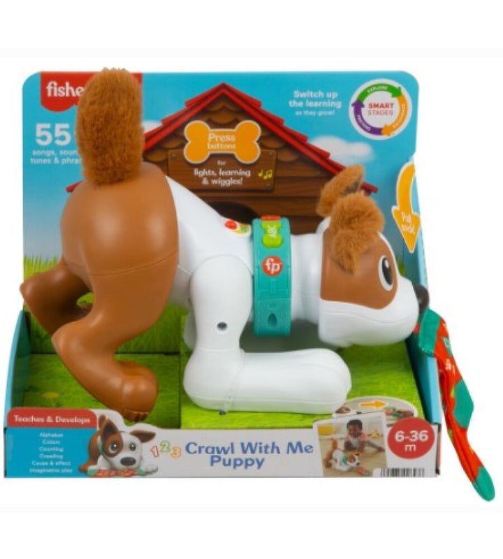 Juguete Interactivo Perrito para gatear sonidos bebés