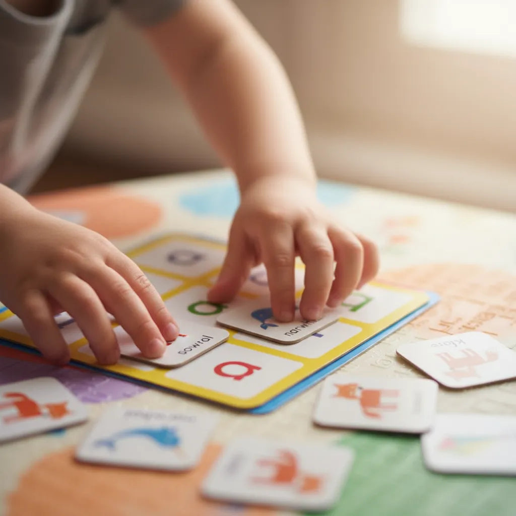 Juego Y Libro Para Emparejar Letras Del Alfabeto Para Niños