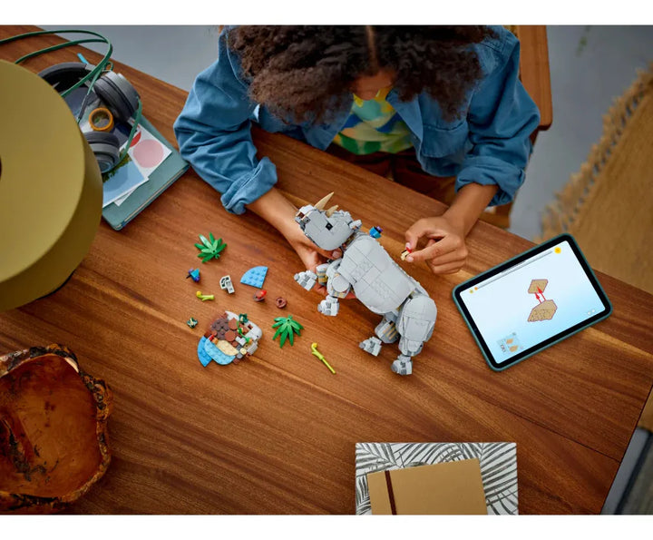 Juego Lego Creator 3 En 1 Rinoceronte