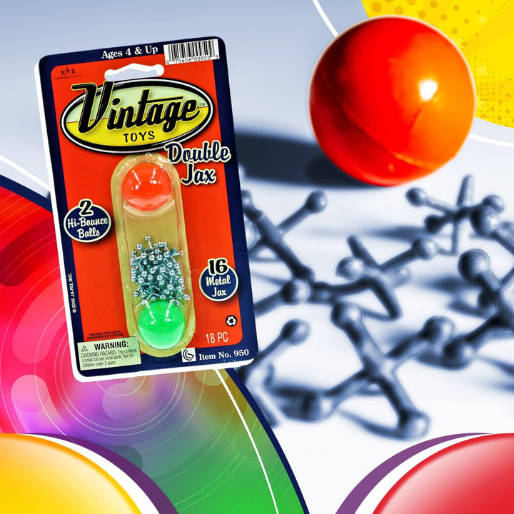 Juego Clásico De Jacks En Metal Para Niños