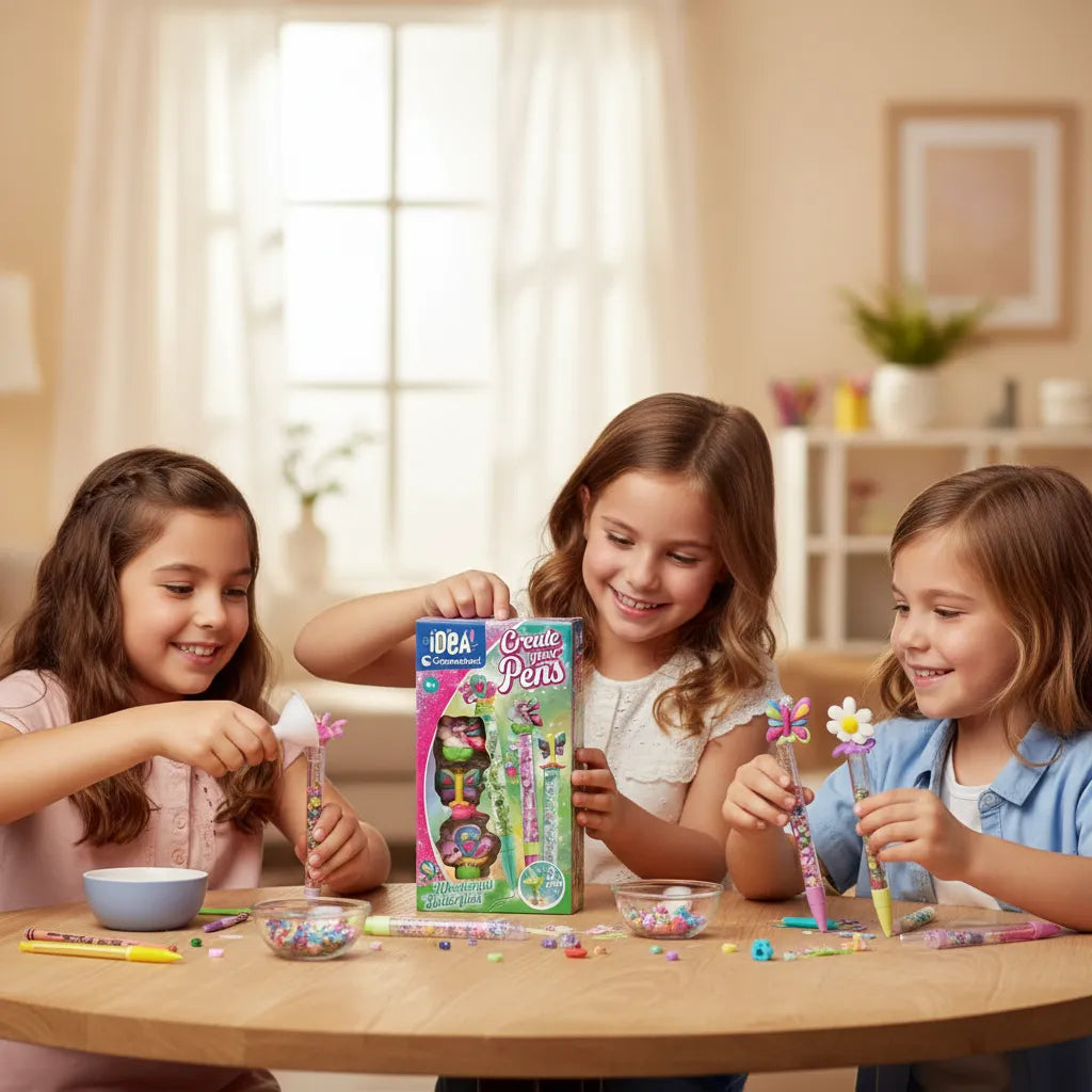 Juego Kit Crea Bolígrafos Personalizados Para Niños