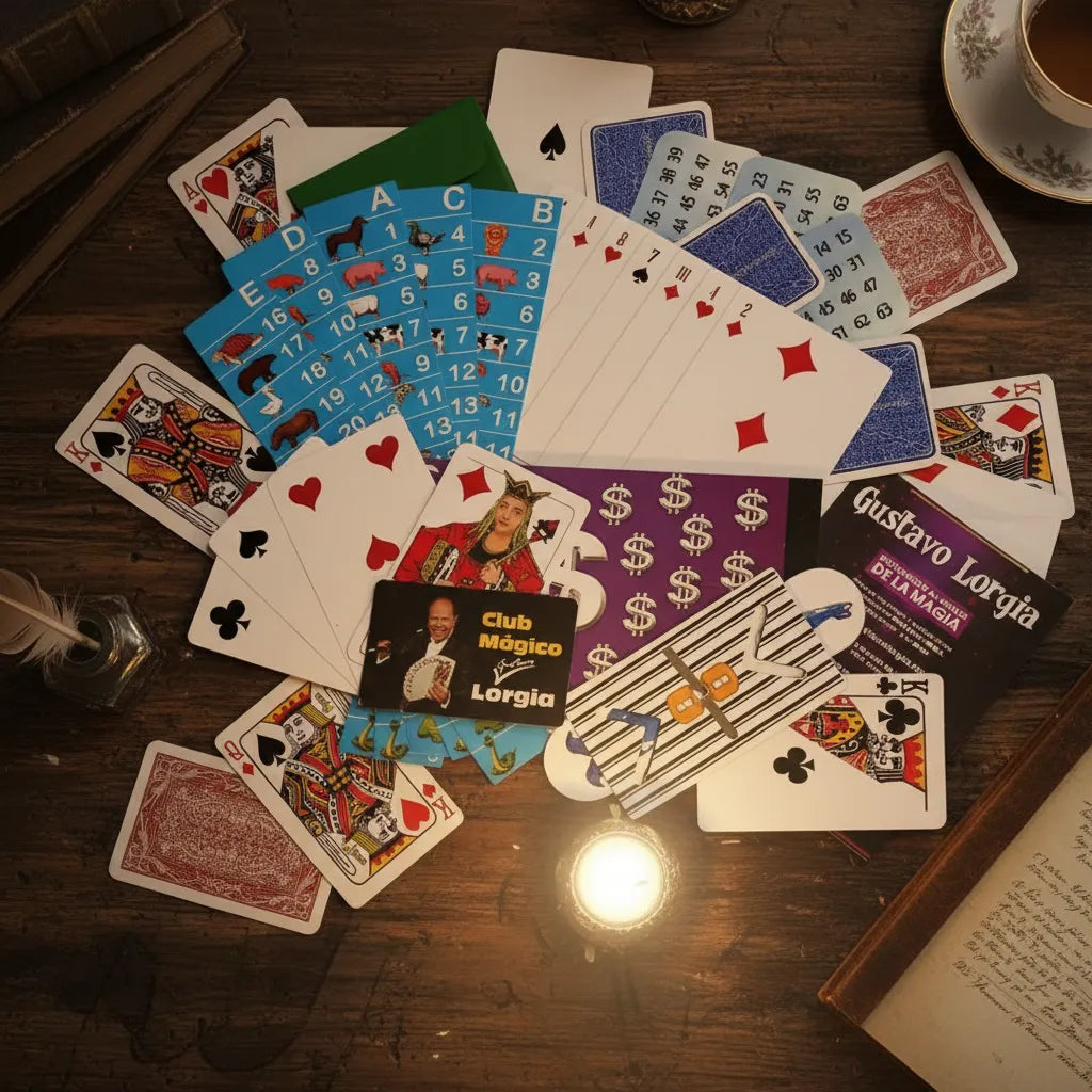Set De Trucos De Magia Gustavo Lorgia