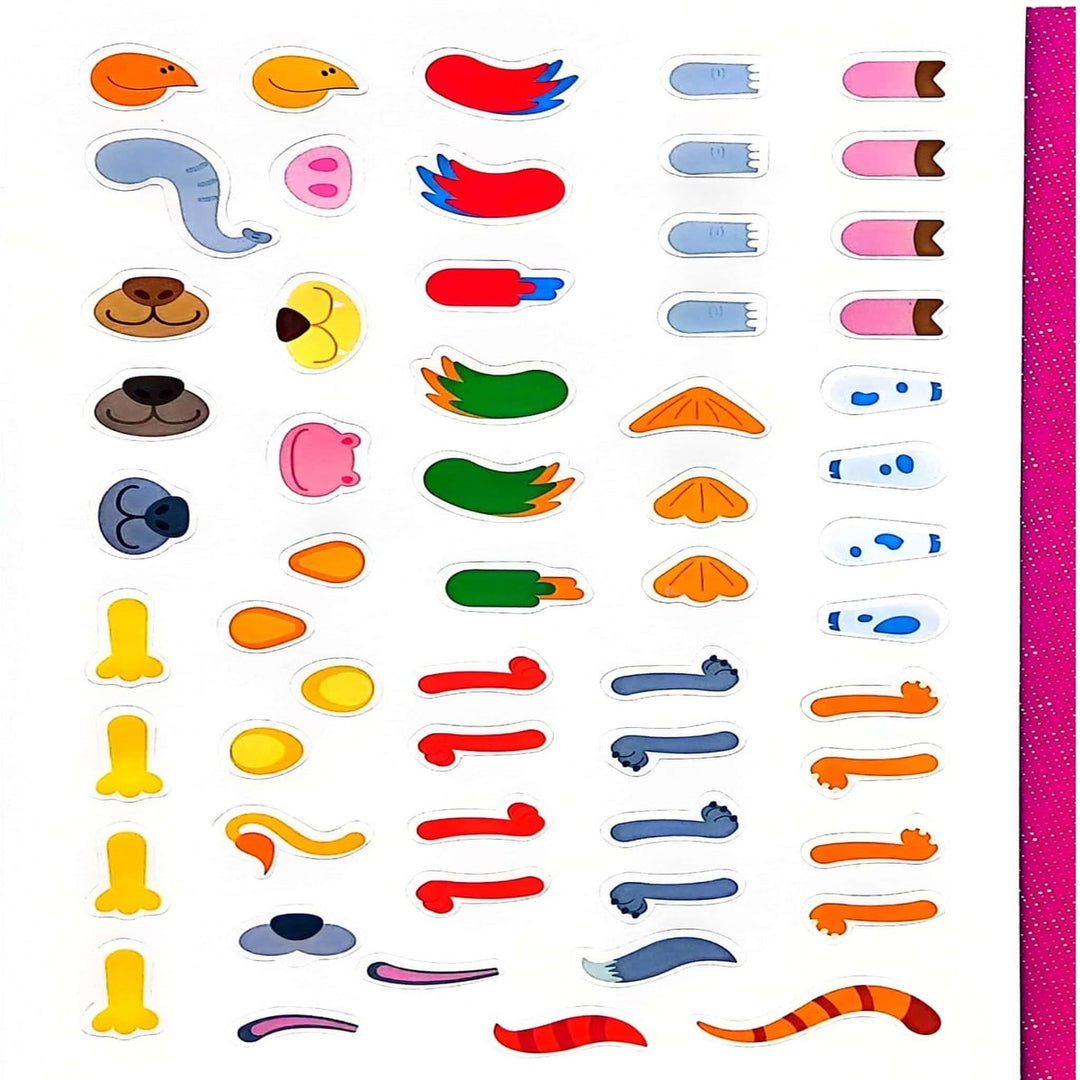 Libro Infantil Animales Pinta Con Huellas Niños