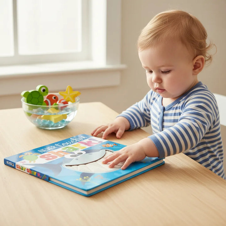Libro Sensorial Nunca Toques Un Tiburon