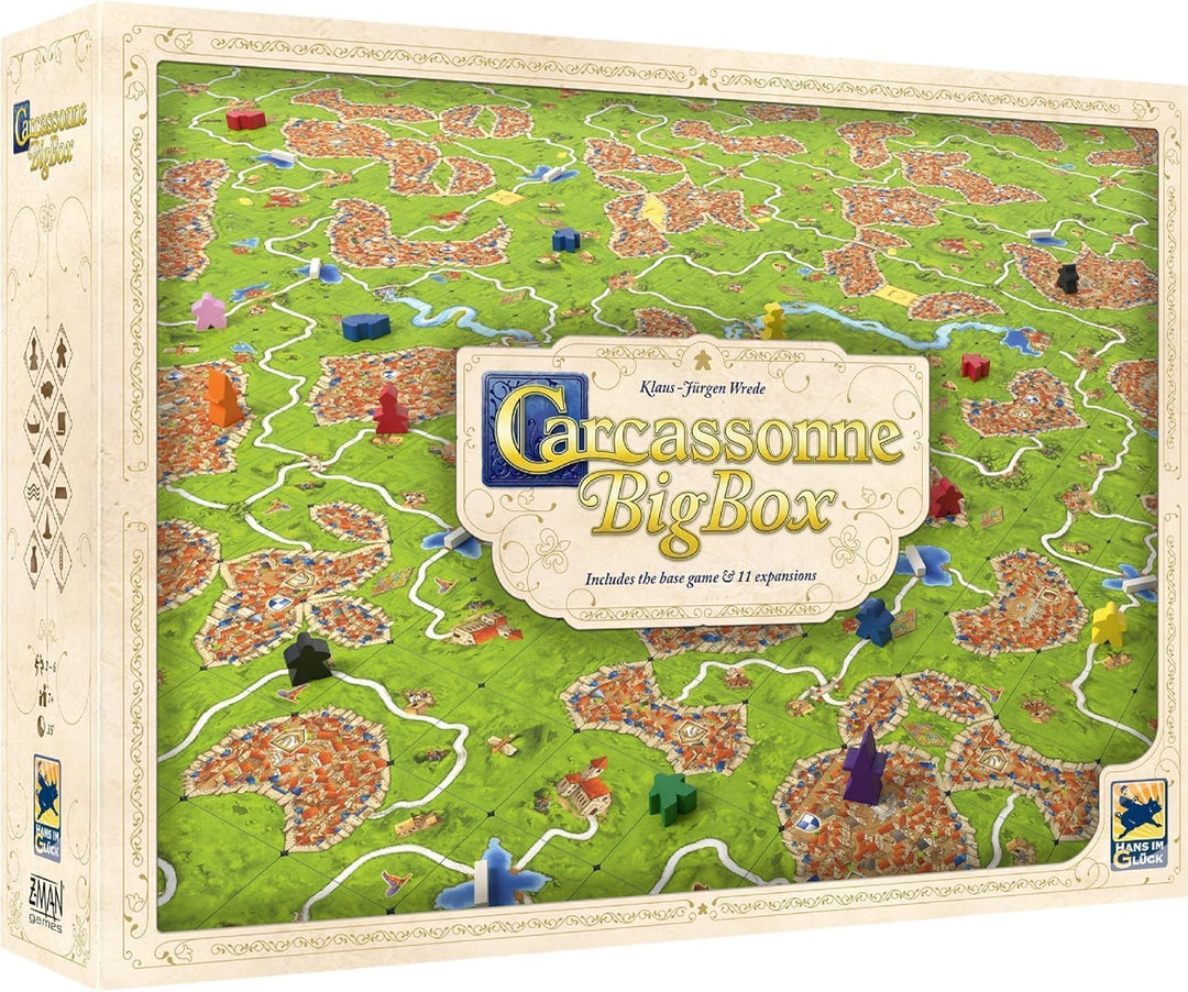 Juego Carcassonne Big Box Devir Para Adultos