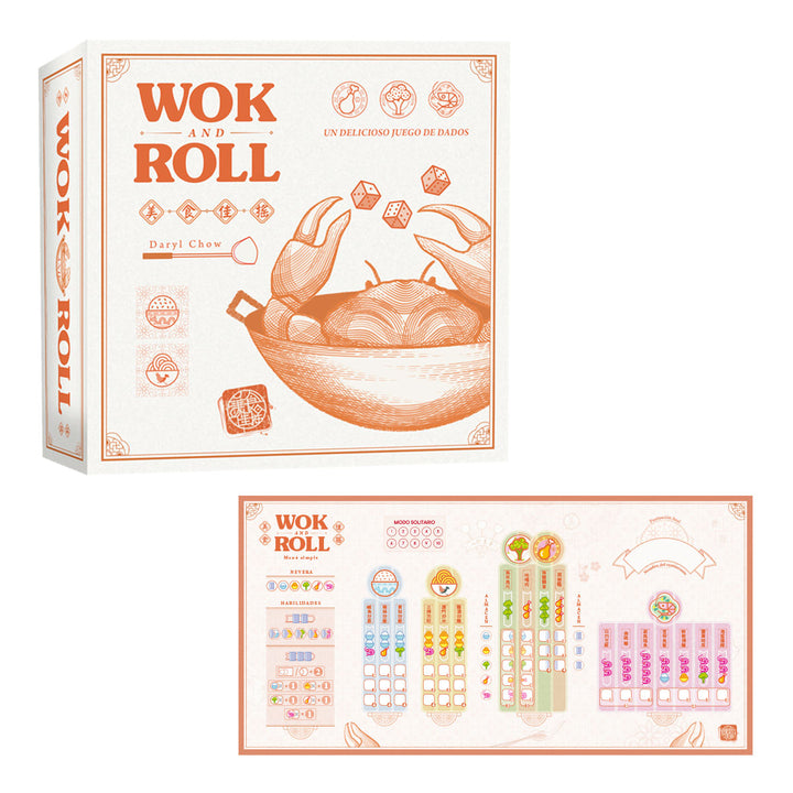 Juego De Mesa Wok And Roll Estratégico Para Niños