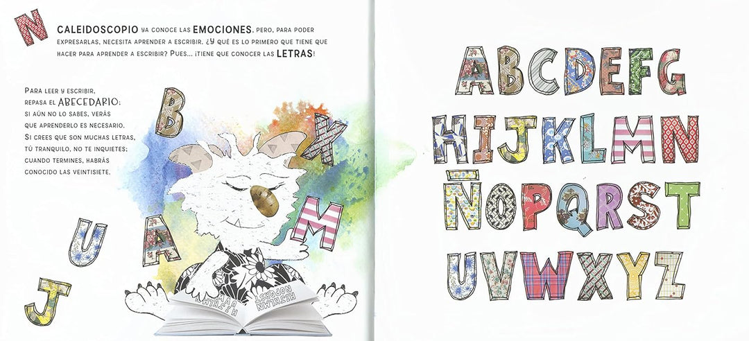 Libro Emociones Con Abecedario Para Niños