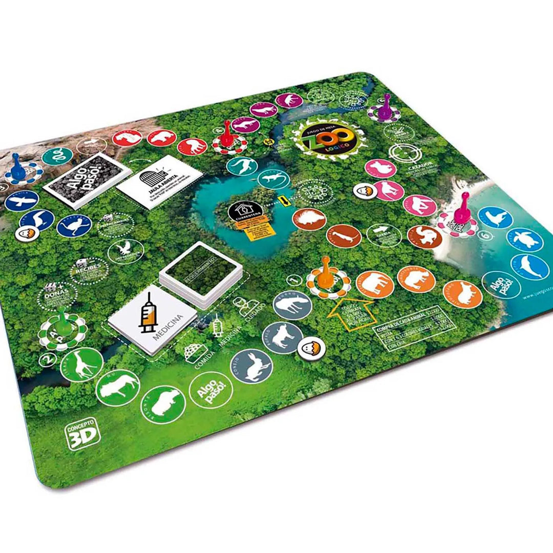 Juego De Mesa Estrategia Zoológico Para Familia