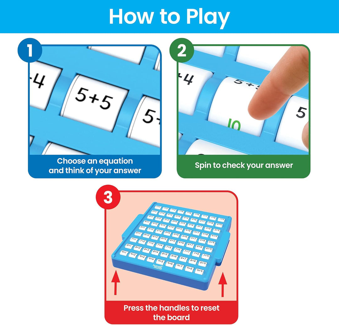 Juego Tablero Práctica De Sumas Para Niños