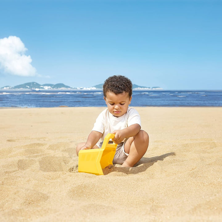 Cubo Excavador Amarillo para playa  Para Niños