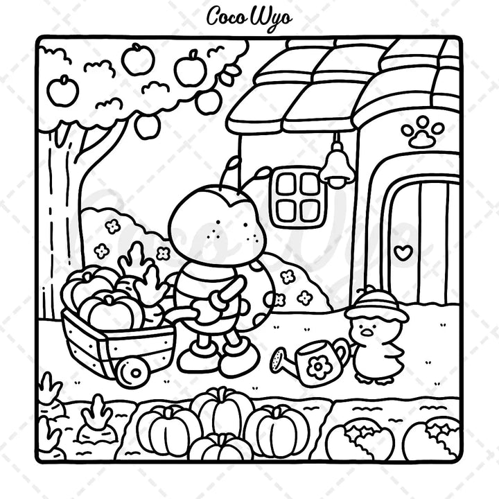 Libro Para Colorear Mejores Amigos Para Niños