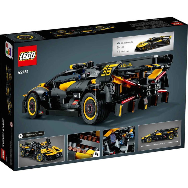Juego Lego 905 Piezas Bugatti Bolide Adultos