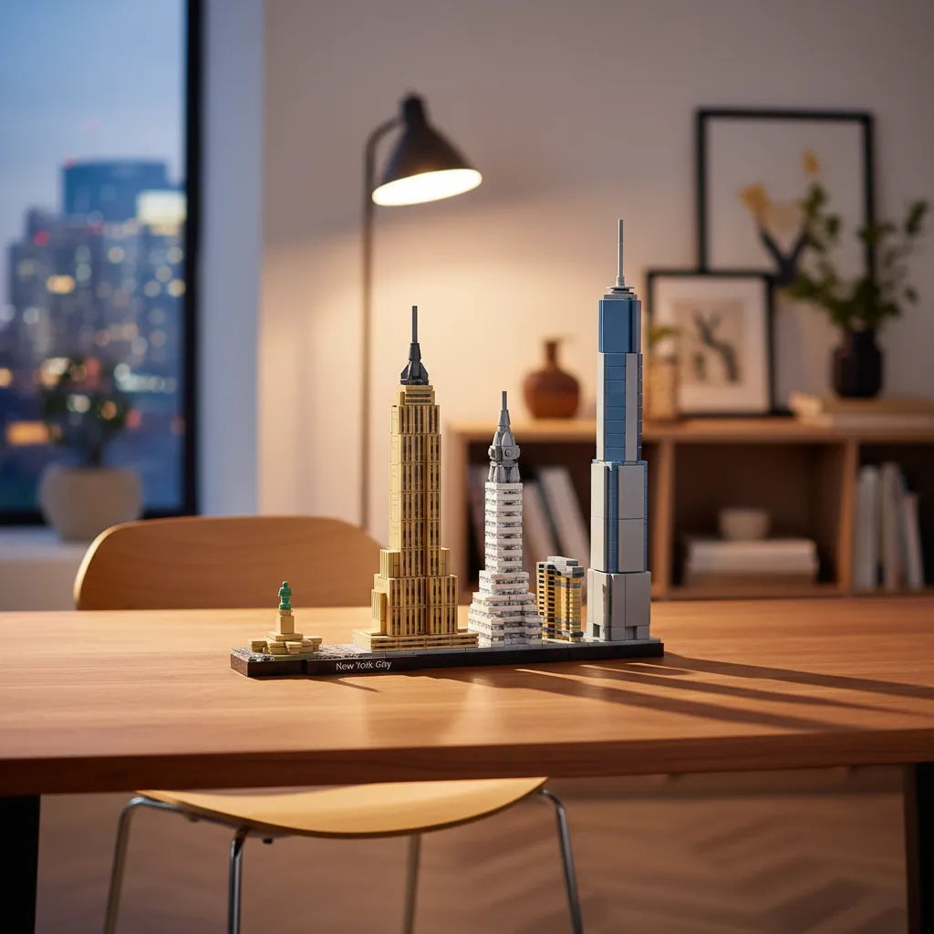 Lego Set Construcción Nueva York 598 Piezas Adulto