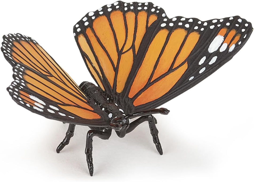 Figura Mariposa Monarca Pintada A Mano Papo