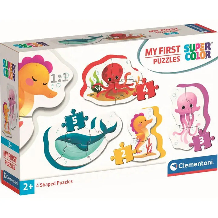 Rompecabezas Mi Primer Puzzle Animales Marinos Para Niños