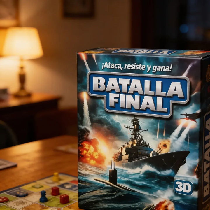 Juego De Mesa Batalla Final Estrategia Para Niños Familia