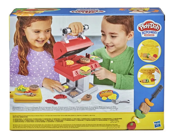 Juego Set Cocina Barbacoa Play-doh Para Niños